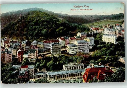 Karlovy Vary Pohled z Hubertusburku