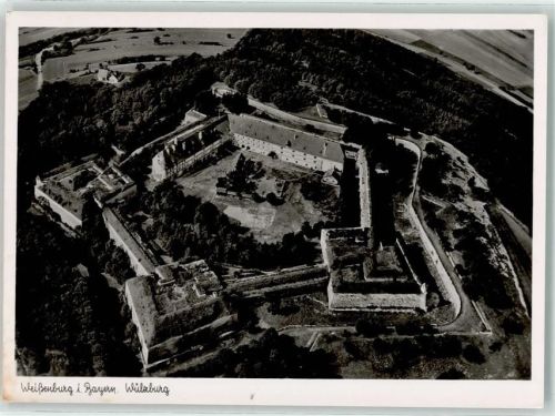 Weißenburg Fliegeraufnahme Wülzburg