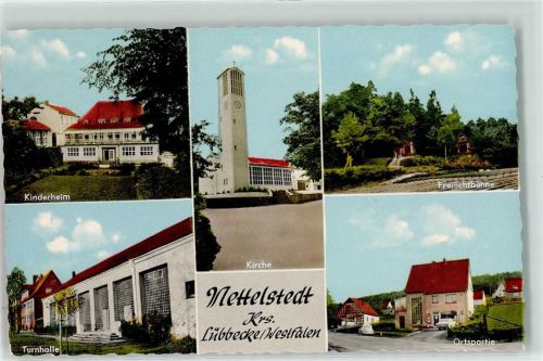 Nettelstedt Kinderheim Kirche Freilichtbühne Turnhalle
