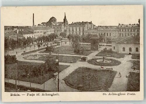 Braila 1918 St Arhangheli Platz