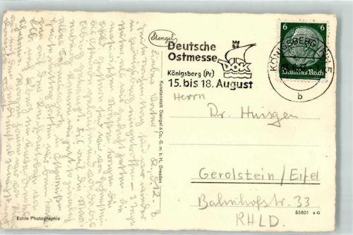 Königsberg Deutsche Ostmesse DOK 1937