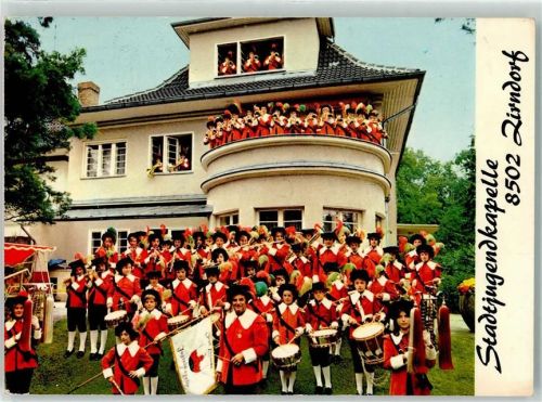 Zirndorf Stadtjugendkapelle Uniform Trommel Querflöte Trompete Klarinette Tuba