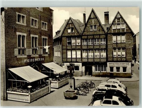 Münster Gasthaus Kiepenkerl VW Käfer Fiat Isetta Motorrad Fahrrad