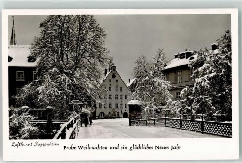 91788 W8834 Pappenheim , Mittelfr - Winter Weihnachten und Neu Jahr