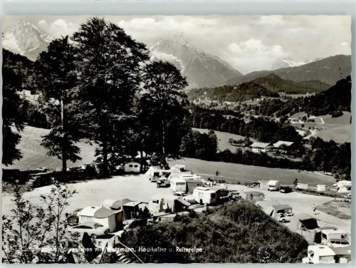 83471 W8240 Berchtesgaden - Campingplatz Allweglehen Watzmann Hochkalter Reiteralpe