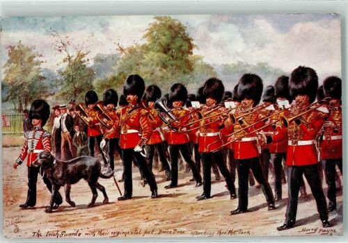 London Military in London - The Irish Guards , Uniform sign. H. Payne