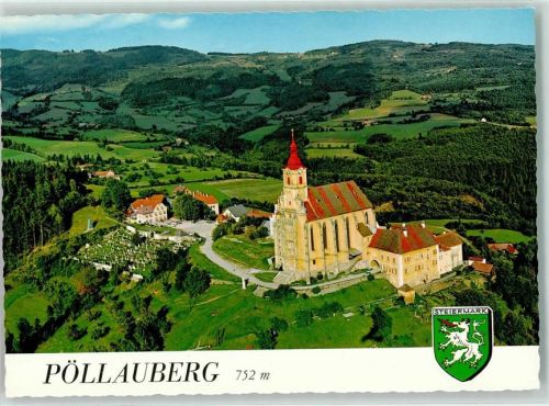 Oberneuberg Fliegeraufnahme Wallfahrtsort Pöllauberg