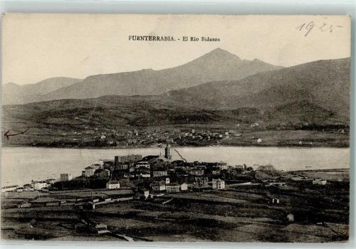 Fuenterrabia el Rio Bidasoa