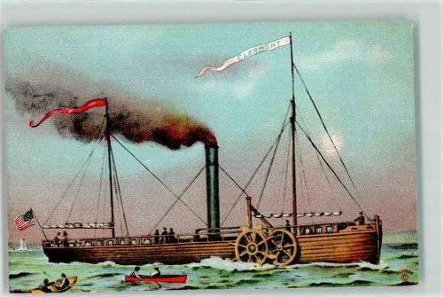 Schiffe Dampfschiff Clermont