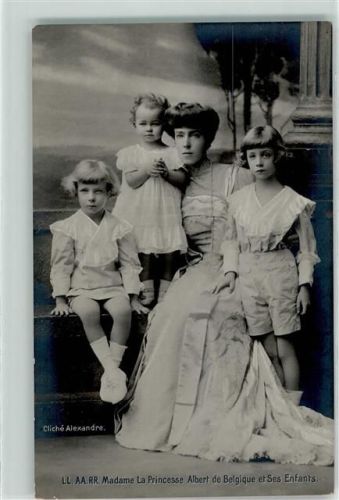 Königin Alexandra mit Kindern