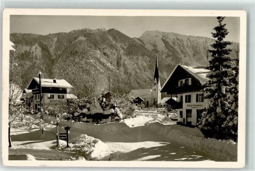 Bayrischzell Kirche St.Margareth Winter