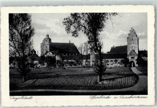 Ingolstadt Pfarrkirche Taschenturm Tor
