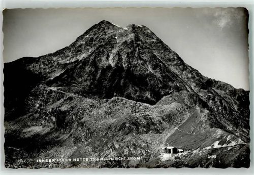 Neustift Innsbrucker Hütte Habicht Hüttenstempel