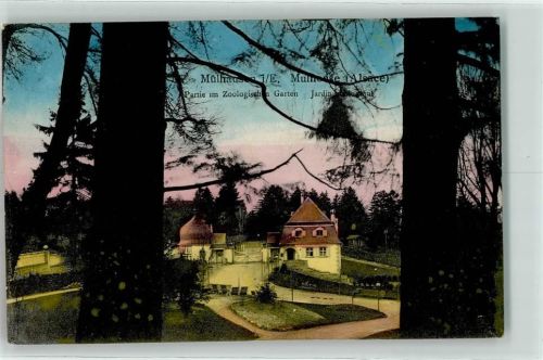 Mülhausen 1912 Zoologischer Garten