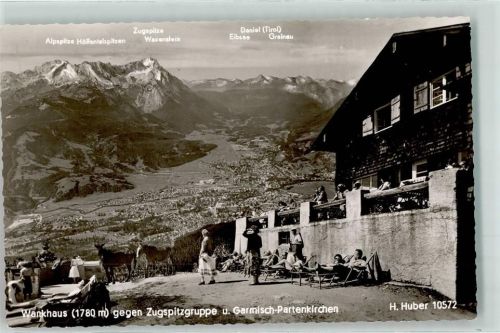 Wankhaus Zugspitzgruppe Eibsee Grainau Waxenstein