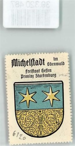 Michelstadt Wappen Kaffee Hag Nr. 24 ca. 1920-1940