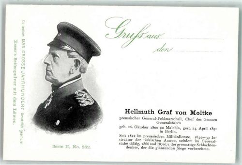 1900 Serie II Nr. 282 General Feldmarschall Das Grosse Jahrhundert