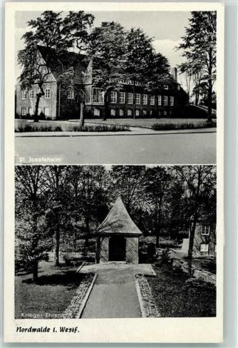 48356 W4418 Nordwalde - St. Josefsheim Krieger-Ehrenmal