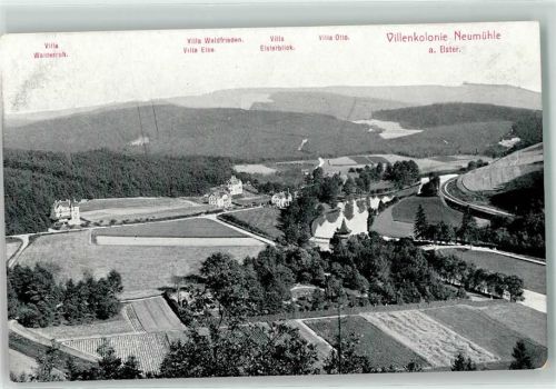 Gemeinde Neumühle Villenkolonie Neumühle Elster