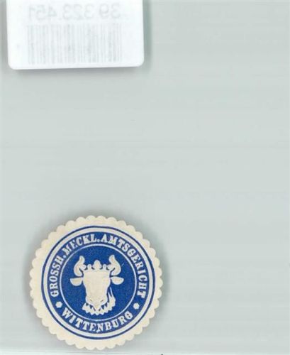 Wittenburg Amtsgericht Mecklenburg Blau Weiß