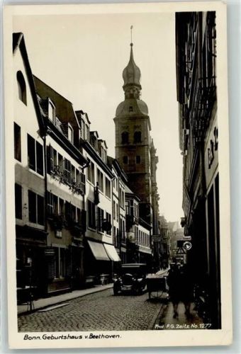 Bonn Geburtshaus von Beethoven Serie Der deutsche Rhein