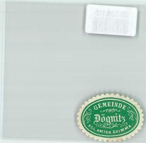 Dögnitz Postwesen Gemeinde Dögnitz Kgl. Amtsh. Grimmadöhnitz