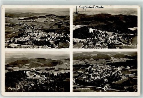Saldenburg Tittling Englburg Fürstenstein Fliegeraufnahme
