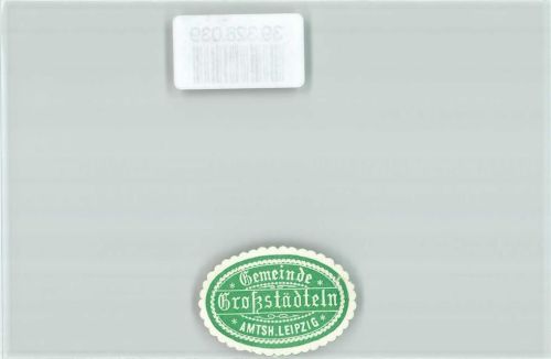 Markkleeberg Postwesen Gemeinde Großstädteln Amtsh. Leipzig