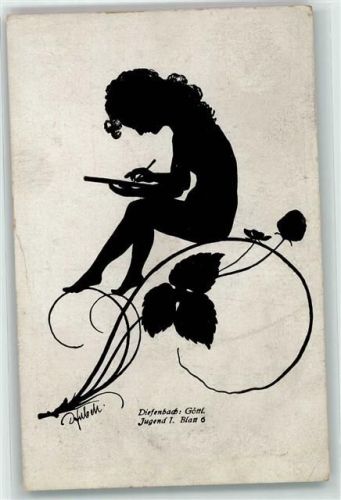Scherenschnitt Jugend I Blatt 6