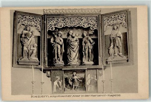 Riezlern Altgothischer Altar Mariahilf Kapelle