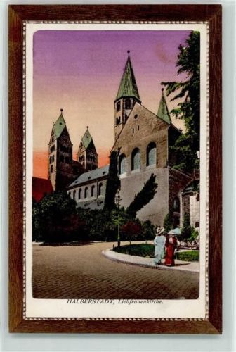 Halberstadt Liebfrauenkirche Passepartout