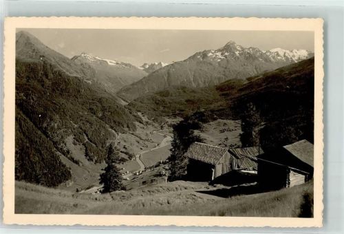 Sölden Blick von der Edelweiß Alm 1800 m Oetztal