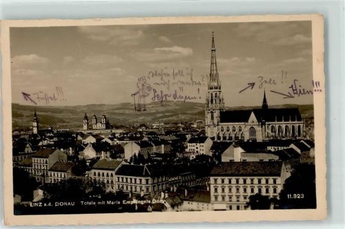 Linz mit Maria Empfängnis Dom