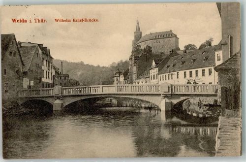 Weida 1913 Wilhelm Ernst-Brücke Osterburg