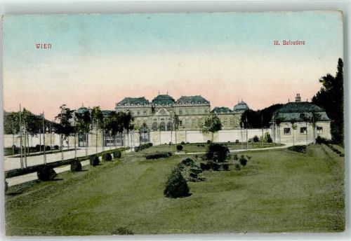 Wien 1909 Belvedere