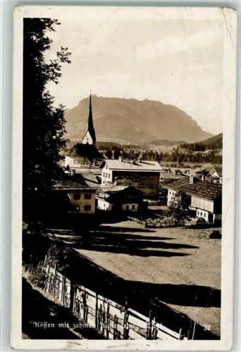 Kössen Kirche Foto AK