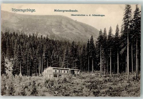Melzergrundbaude Riesengebirge Observatorium Schneekoppe