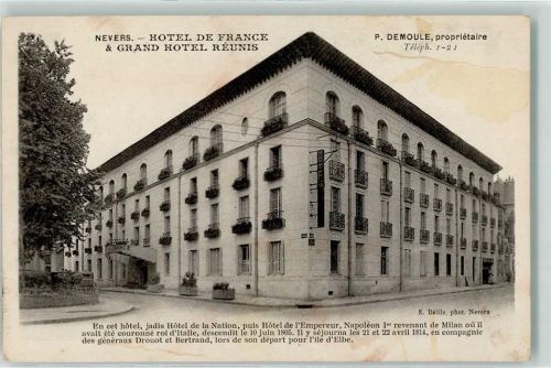 Nevers Hotel de France Grand Hotel Reunis