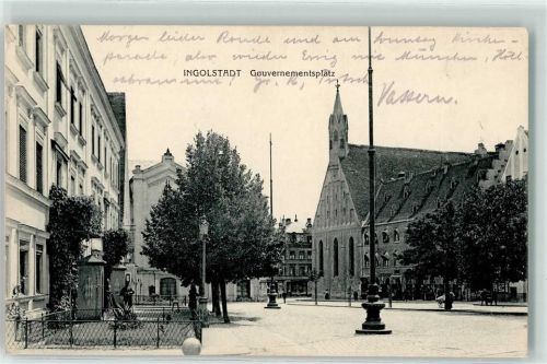Ingolstadt 1912 Gouvernementsplatz