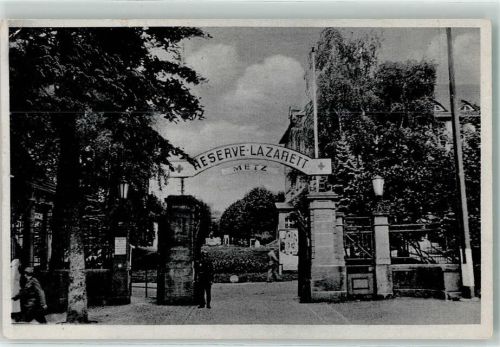 Metz Reserve-Lazarett Uniform WK II Stempel