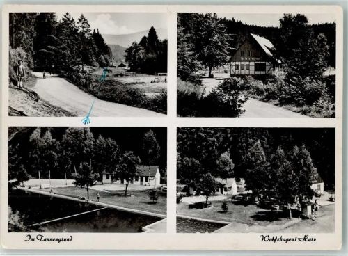 Wolfshagen Gasthaus im Tannengrund Kind Tracht Spielplatz Schwimmbad