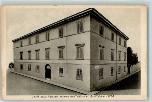 56100 Pisa - Parte della Facciata esterna dell`Istituto M. Ausiliatrice