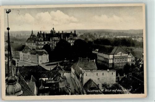 Güstrow Blick auf das Schloss