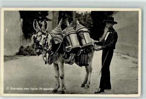 el Granadino mas tipico un aguador Tracht
