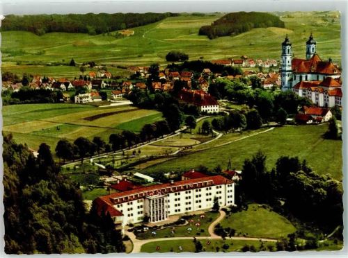 Ottobeuren Kneipp-Kurheim am Bannwald Basilika Fliegeraufnahme