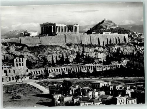 Athen Blick auf die Acropolis