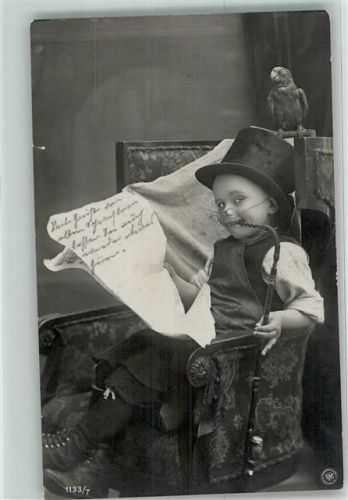 1910 Kind Papagei NPG Nr.1133-7