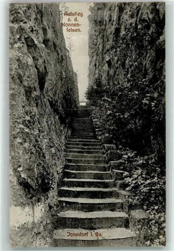 Kurort Jonsdorf Nonnenfelsen-Aufstieg