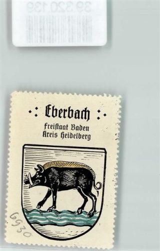 Eberbach Wappen Kaffee Hag Eber