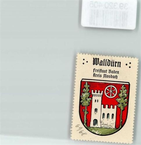 Walldürn Wappen Kaffee Hag ca.1920-1940 Burg